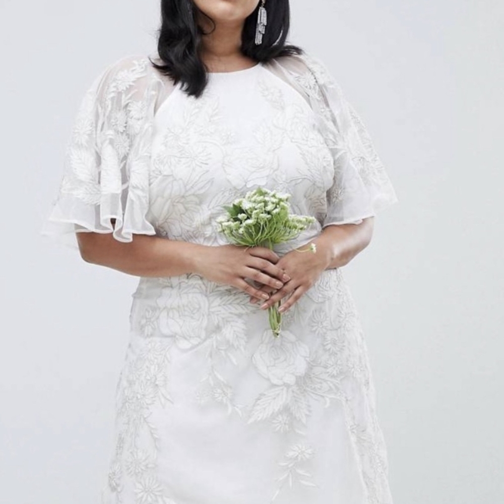 ASOS Plus Size Wedding Dress